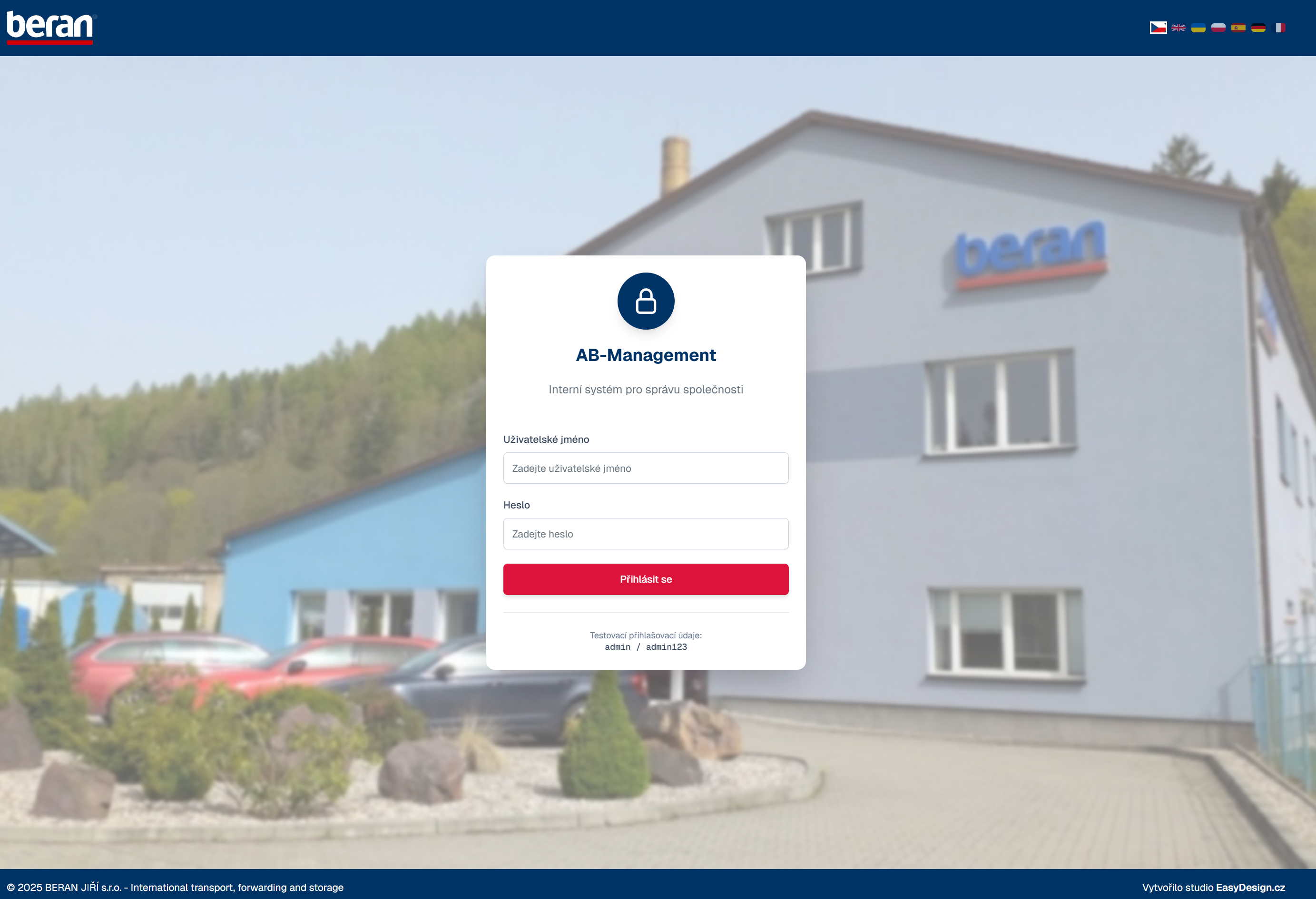 BERAN AB-Management System