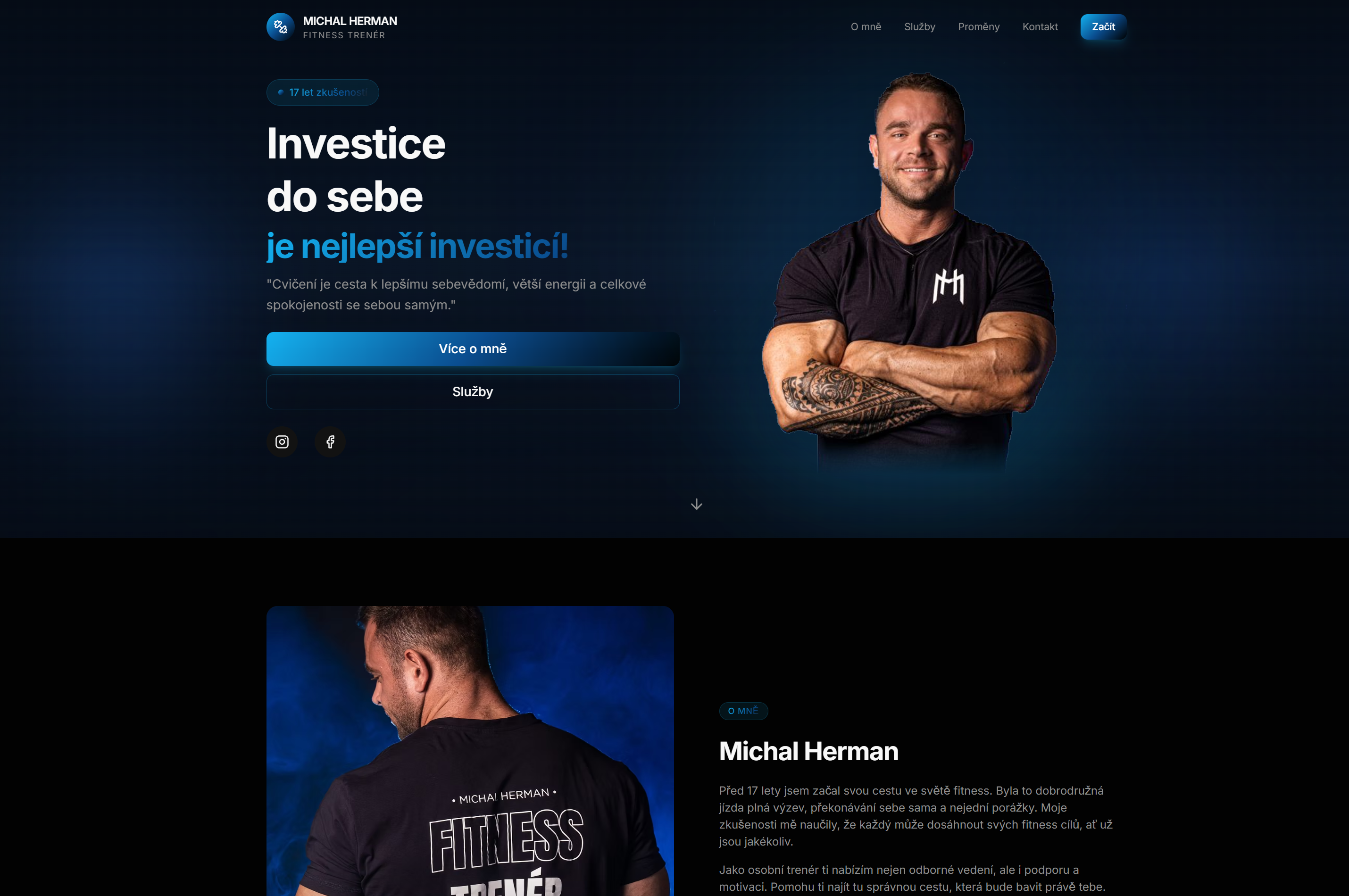Michal Herman Fitness Trenér
